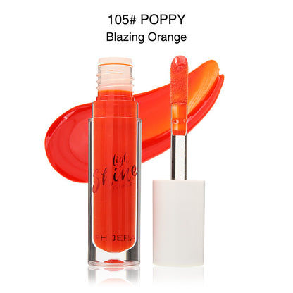 Ultra Glossy Lip Balm Look with Rich Color Payoff

