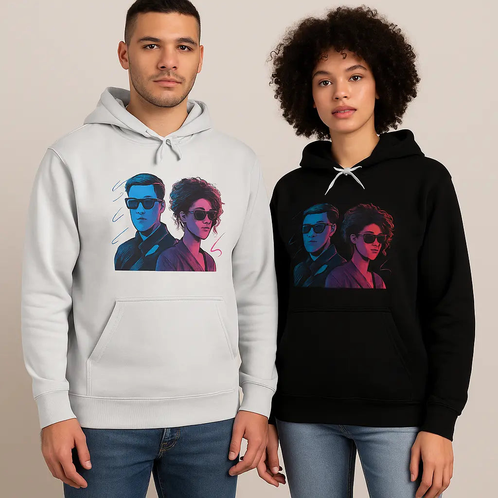 Cool Graphic Hoodie – Trendy Unisex Streetwear www.PrintOne1.com