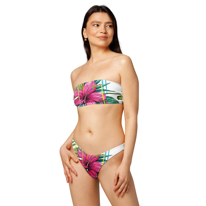 V-Cut Bikini Bottom with High-Leg Design

