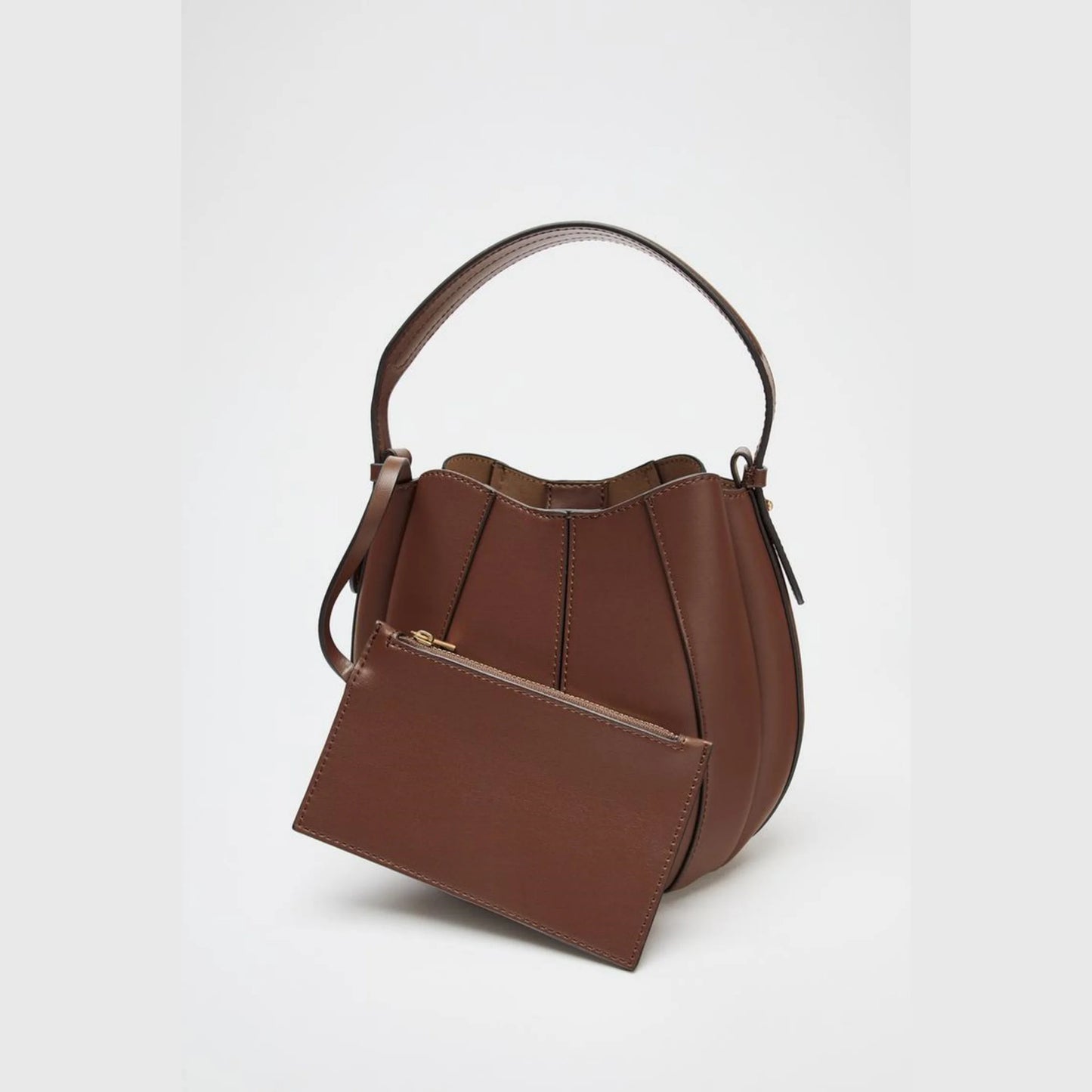 Versatile Bucket Bag – solid color, four-season style