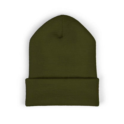 Timeless Cuffed Beanie – Embroidered Winter Gift Hat