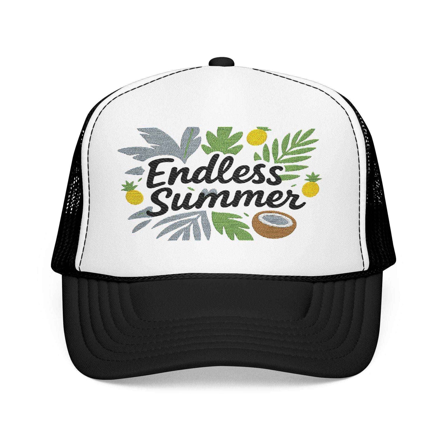 Foam Trucker Hat – Summer Vibes, Tropical Style, Snapback