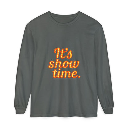 "Vibrant It's Showtime Tee - Gift for Creative Souls"