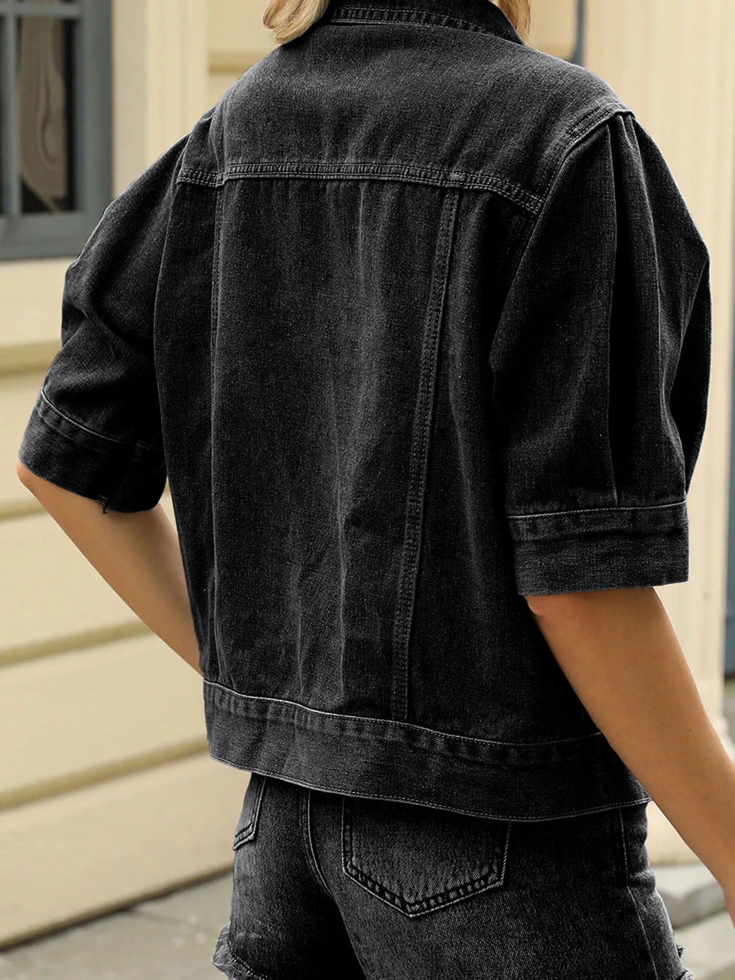 Women’s Denim Jacket – Lightweight casual coat for travel