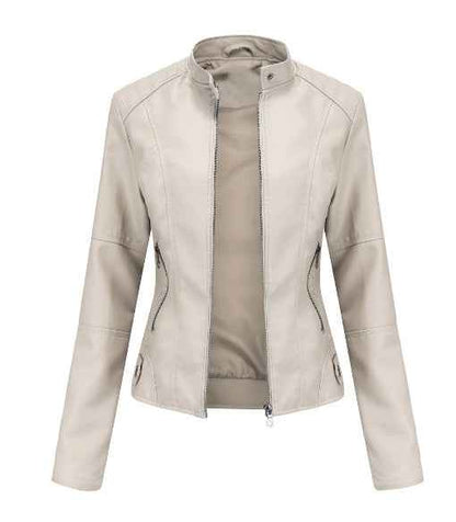 PU Leather Jacket for Women - Urban Elegance Redefined