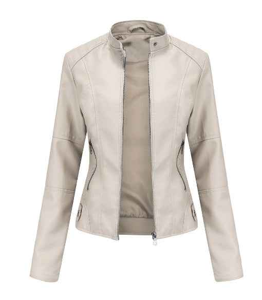 PU Leather Jacket for Women - Urban Elegance Redefined