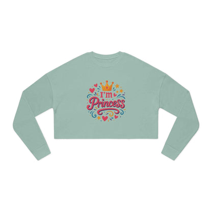 Elegant Women's Cropped Sweatshirt – Stylish  Comfy Fit