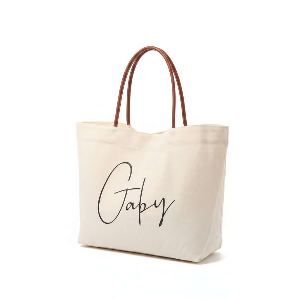 Everyday Tote Bag for Women in Beige for Simple Styling