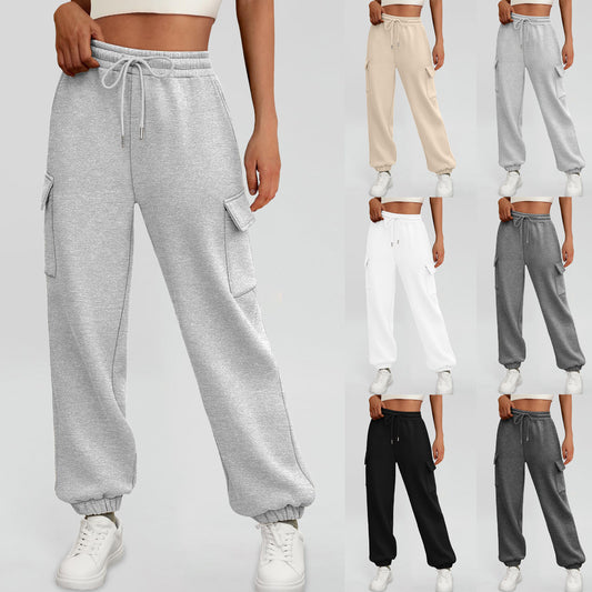 Women’s sweatpants – high waist fit with roomy pockets