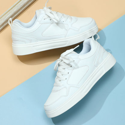 Youth Style Black and White Chunky Sneakers

