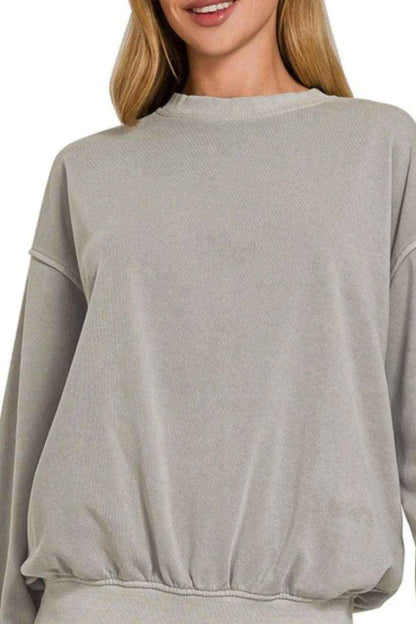 Zenana Soft Fleece Sweatshirt – Comfort Meets Cool