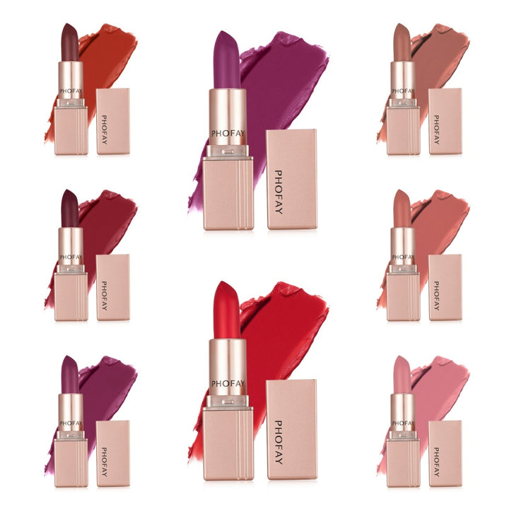 Phofay Matte Lipstick: All-Day Color, Get Yours Now!
