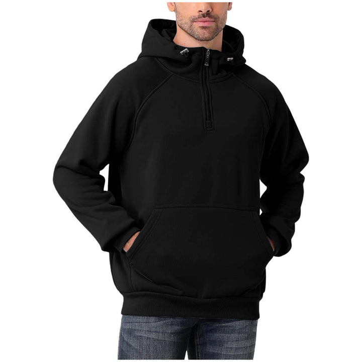 Men’s streetwear hoodie with relaxed structure and easy-to-style silhouette