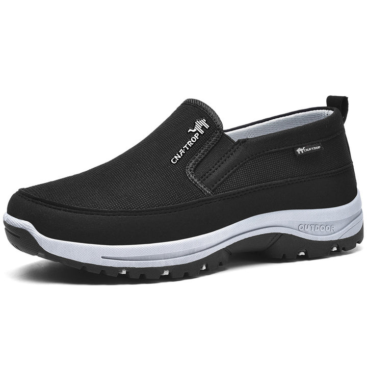 Unisex mesh shoes with rubber soles, low-top construction and spring casual styling - For easy product browsing at PrintOne1.