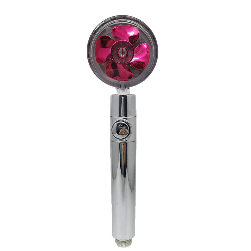 Propeller Driven Shower Head – Turbo Pressure, Save