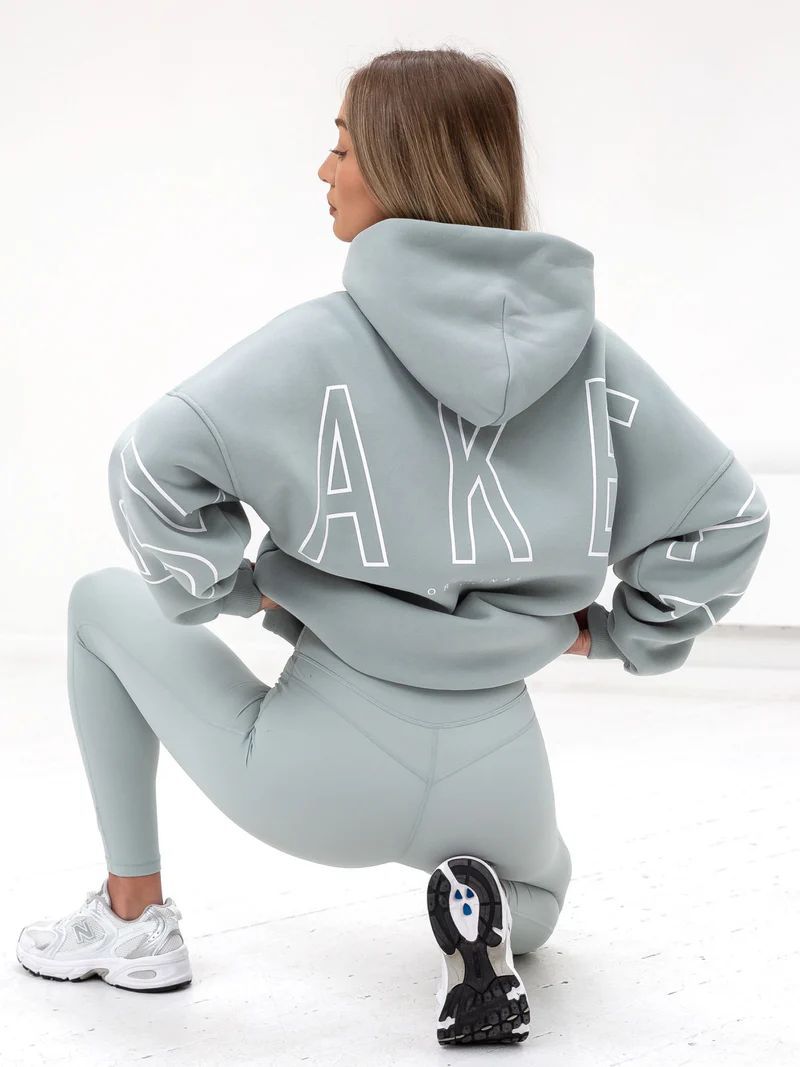 Women Oversized Hoodie Thick Loose Hip Hop Style Street