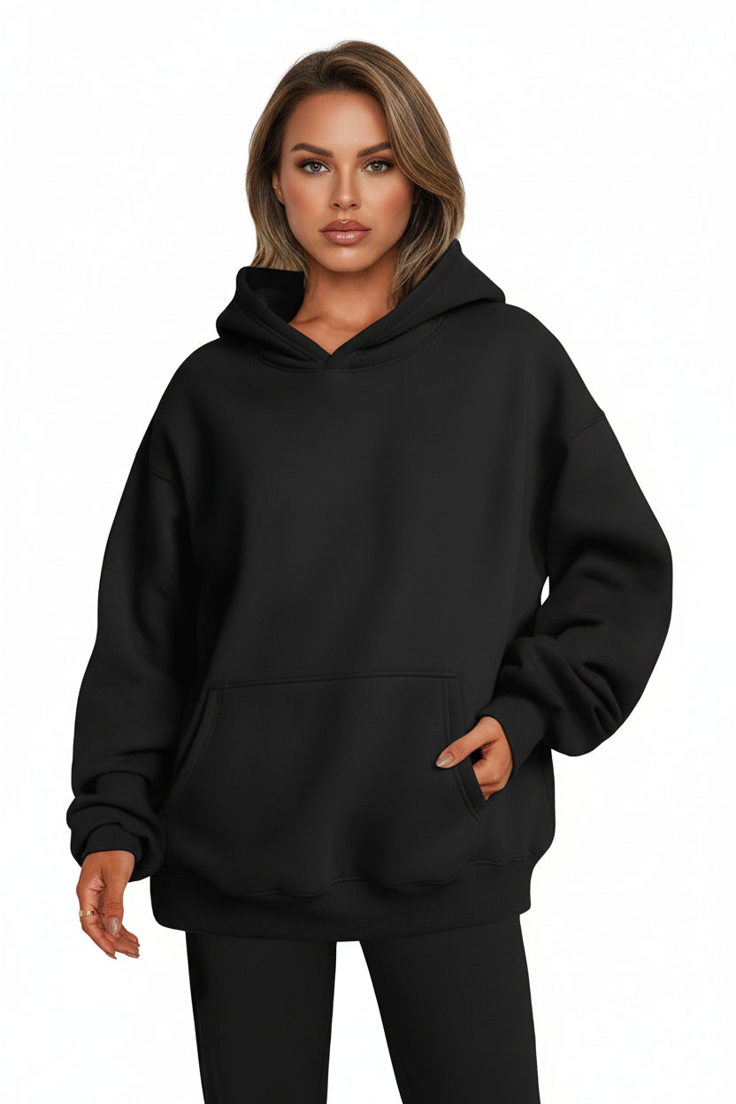 oversized hoodie women street style casual comfort fashion