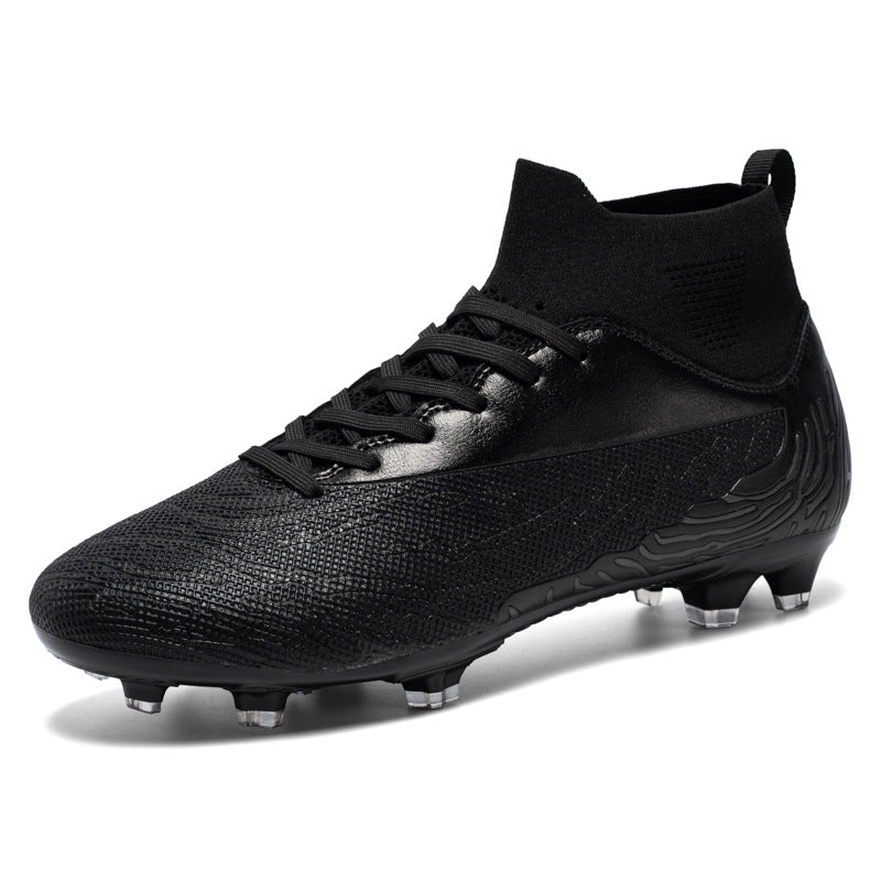 Interior view of breathable soccer cleat showing mesh lining and cushioned insole detail
