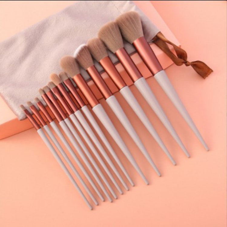 13Pcs Makeup Brush Set – Soft, Stylish & Complete