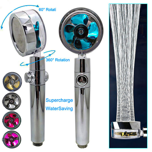 Water Saving Shower Head - Turbo Fan High Pressure Kits