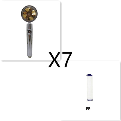 Water Saving Shower Head - Turbo Fan High Pressure Kits