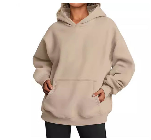 Oversized Women Hoodie With Pockets Casual Pullover Style