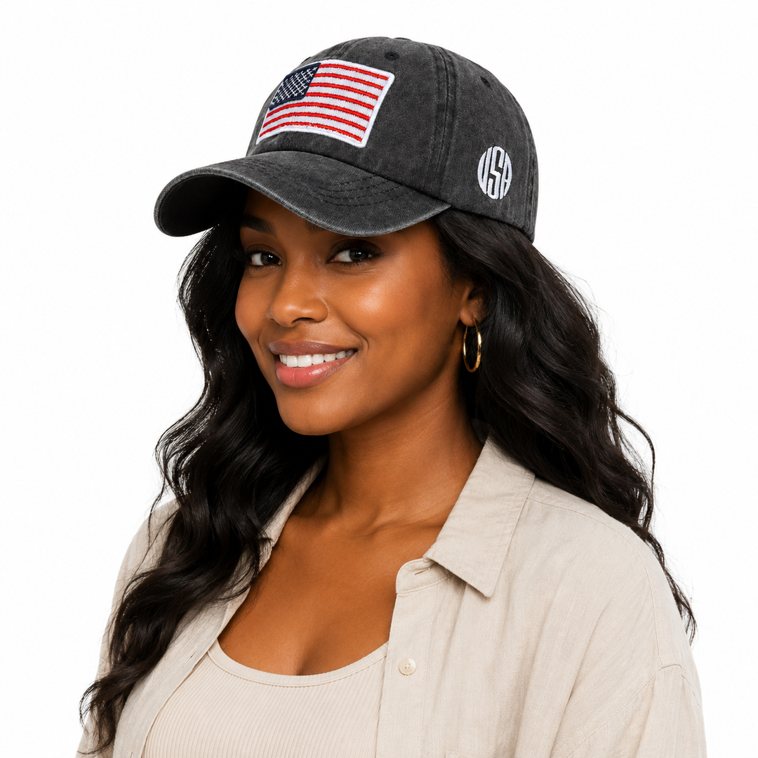 Retro distressed baseball cap with adjustable fit, outdoor-ready look, and soft polyester comfort for daily commuting outfit.