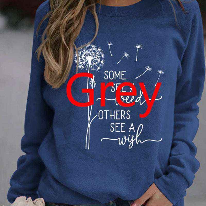 Some See Wishes Sweatshirt - Cotton Pullover