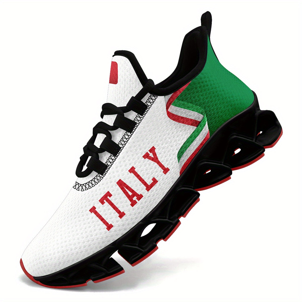 Italy Flag Sneakers for Men – Lightweight Comfort