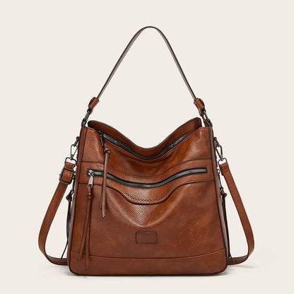 Tote Bag - Zippered Crossbody Carryall for Work & City!