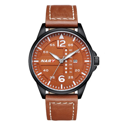 Men's Quartz Watch For Refined Everyday Confidence Look