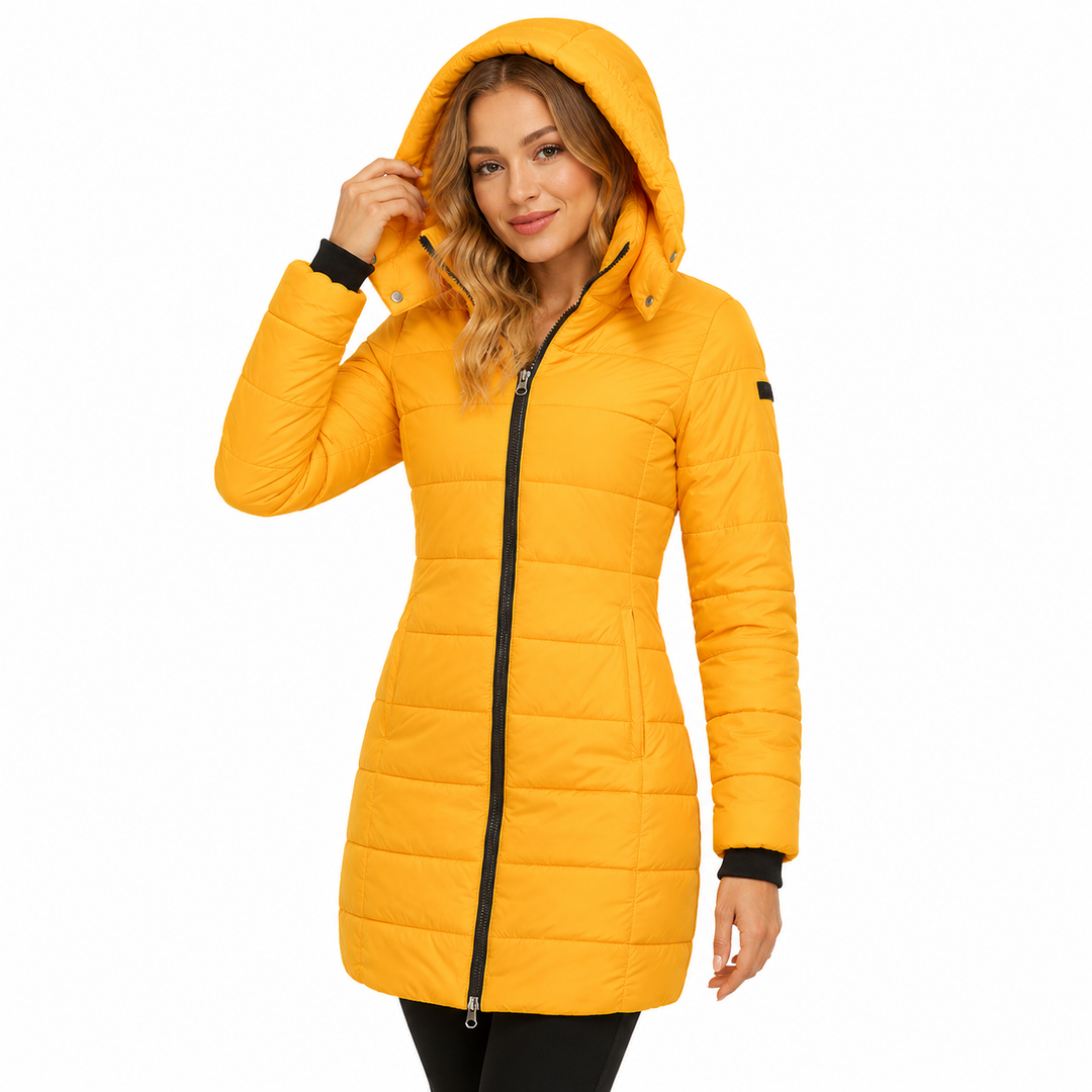 Waterproof Padded Jacket - Loose Fit Everyday Outerwear