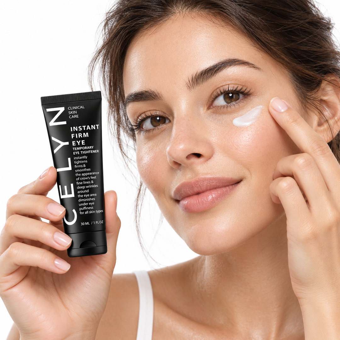 Cèlyn eye cream lifestyle application image
