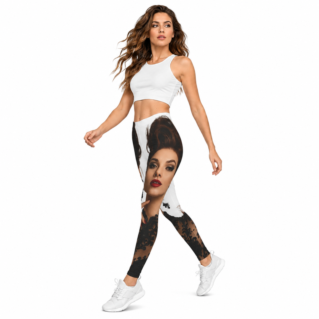 Women’s printed leggings for yoga and casual looks