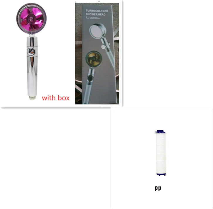 Water Saving Shower Head - Turbo Fan High Pressure Kits