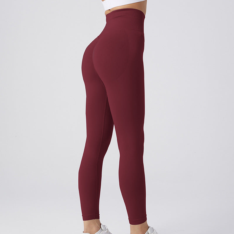 Seamless Leggings for Women– High-Waisted Tummy Control