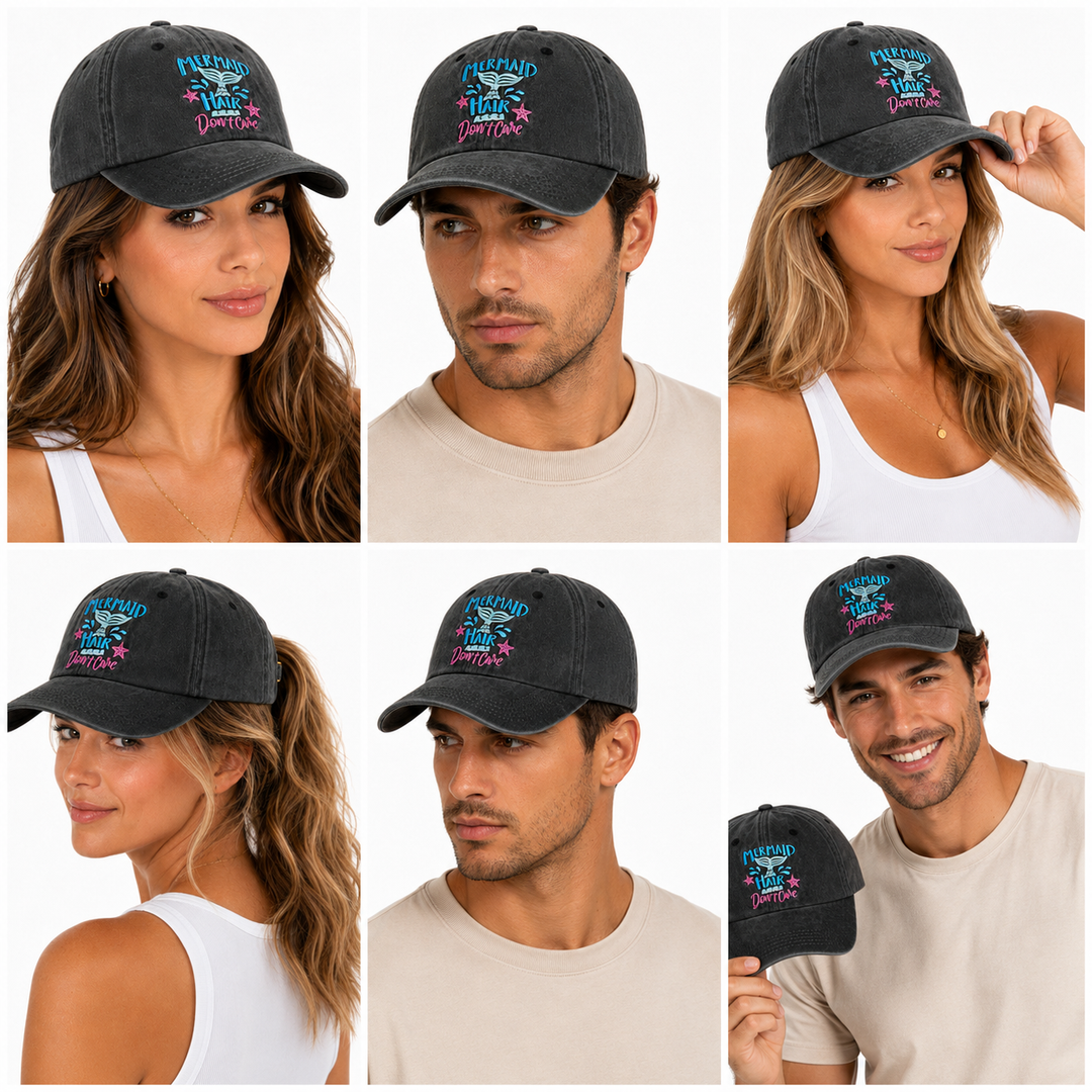 Cute cow fitted cap look with adjustable strap, curved brim and lightweight cotton comfort for warm weather activities daily!