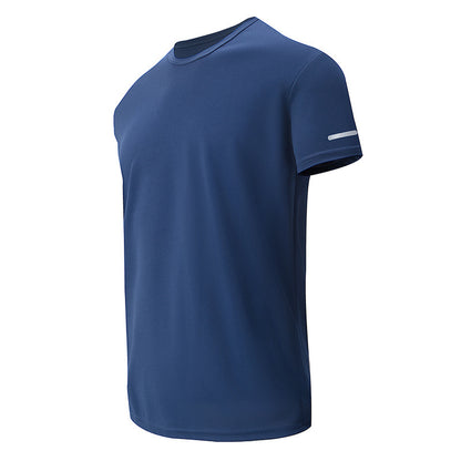 Men's Running T Shirt Breathable Loose Fit Comfort Style!