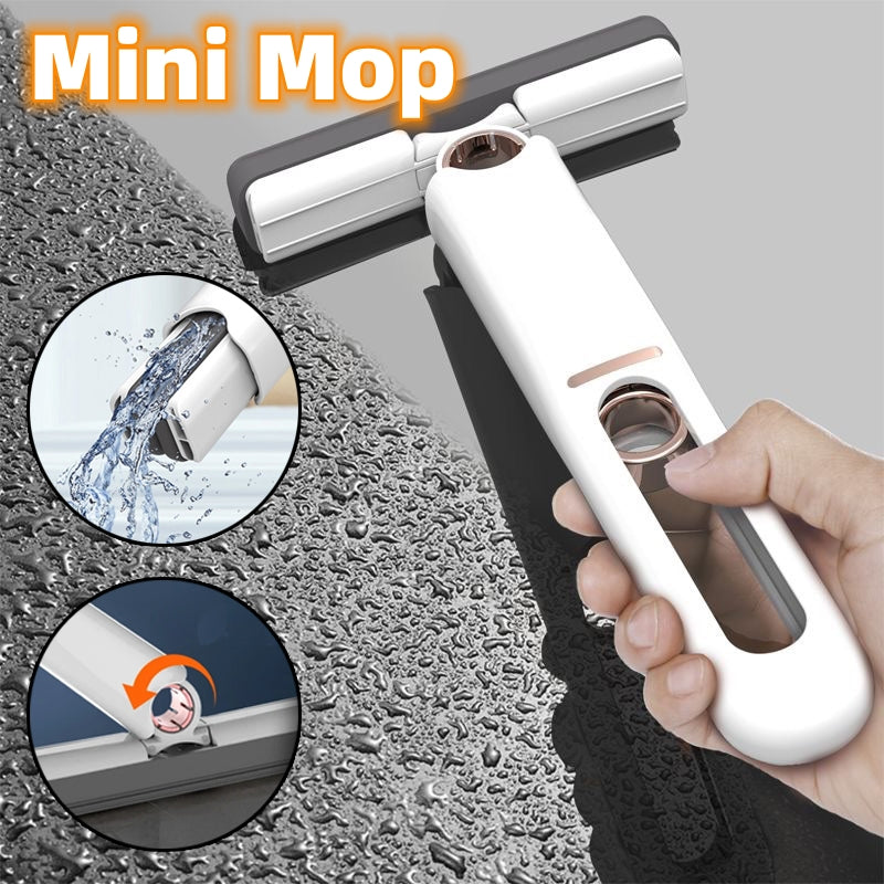 Mini Squeeze Mop Compact One Hand Cleaning Power Pro XL