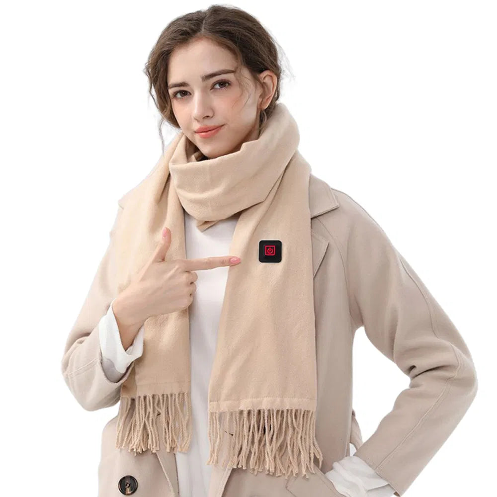 Electric Heated Winter Scarf – 3 Heat Modes For You Now