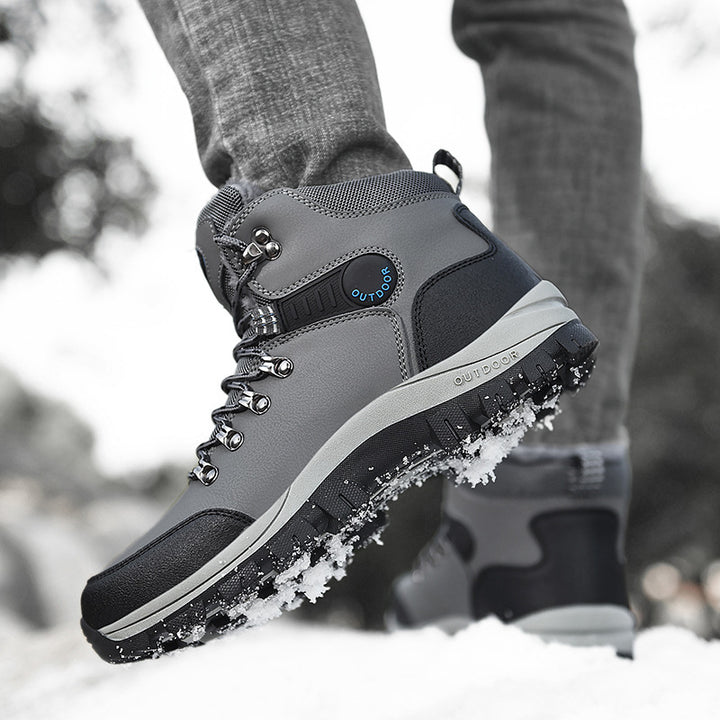 Men’s Winter Snow Boots – Warm, Grip &amp; Go
