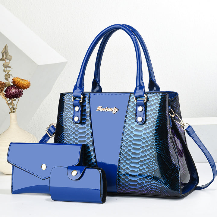 Trendy tote bag set for women with organized interior pockets, soft lining and easy styling for casual daily wear looks daily