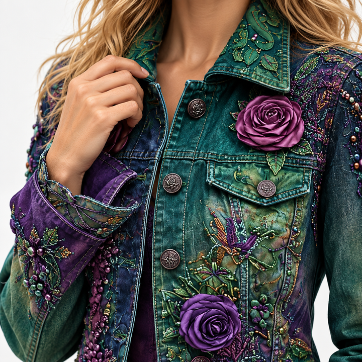 Feature close-up of the women&