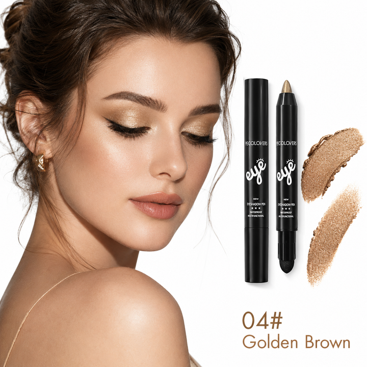 Shimmer liquid eyeshadow for party makeup, festival glam and long-lasting eye color