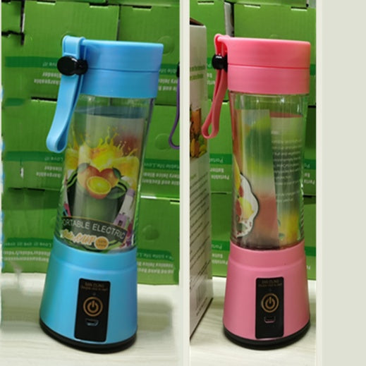 USB Blender for Smoothies - Rechargeable 6-Blade 380ml!