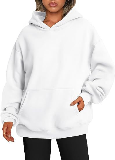 Oversized Women Hoodie With Pockets Casual Pullover Style