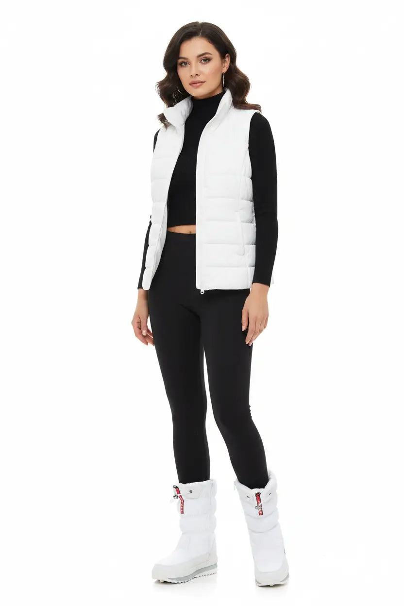 winter waterproof boots women plush lining visible opening indoor studio context