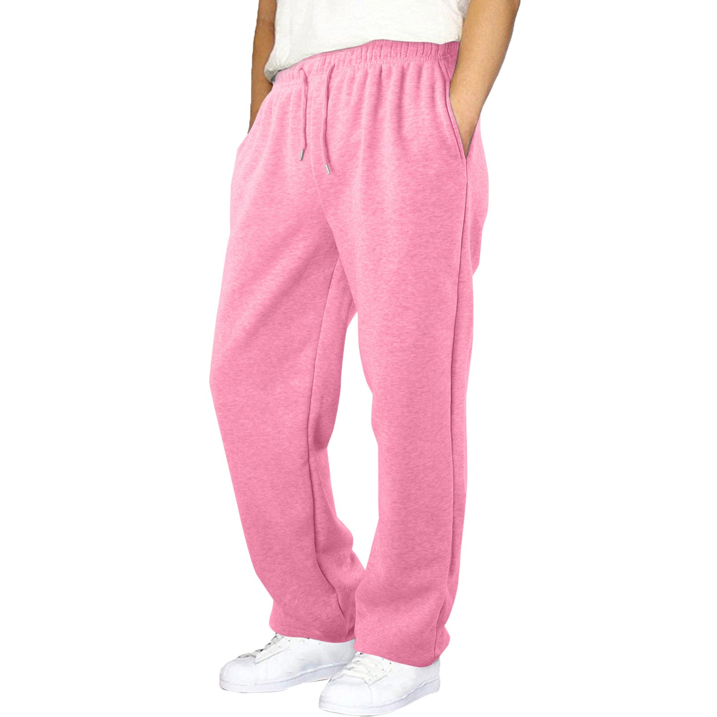 Men's Sweatpants – Thick Straight Casual Winter Wear Now