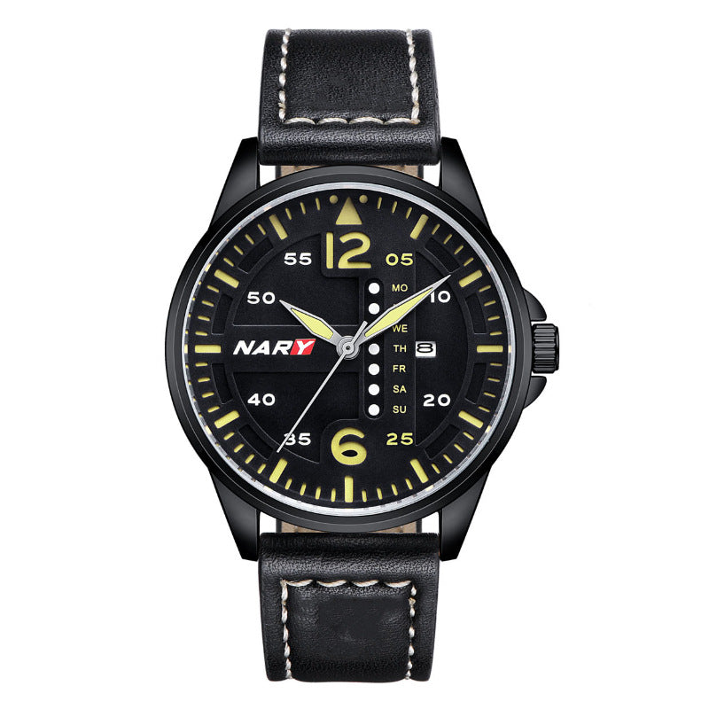 Men's Quartz Watch For Refined Everyday Confidence Look