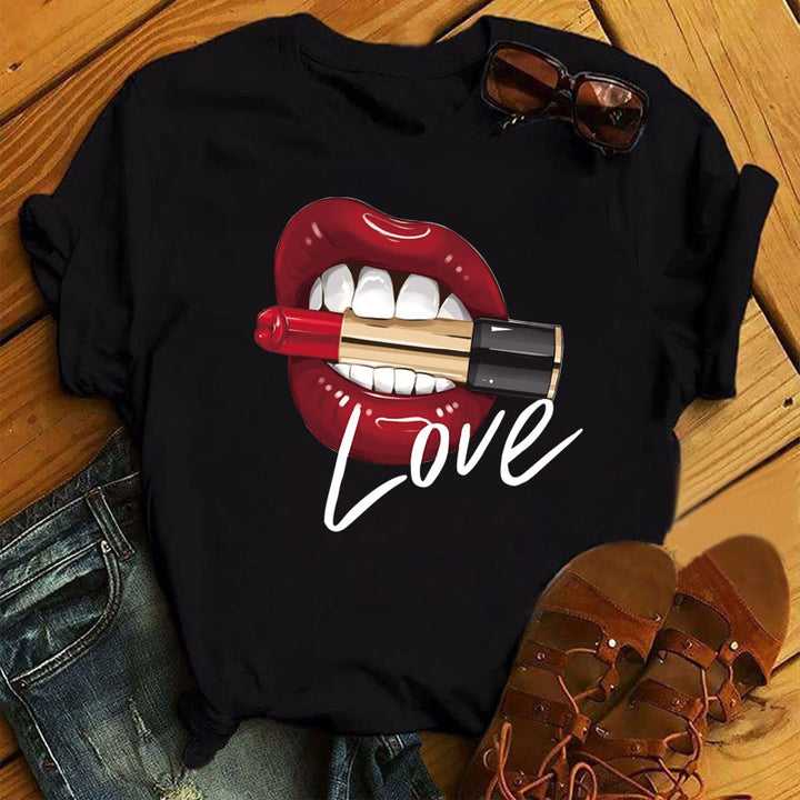 Poker Spades Sequin Women’s T Shirt Cotton Fit Style